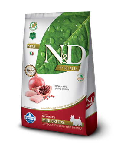 N&D Prime Mini Adulto Pollo y Granada