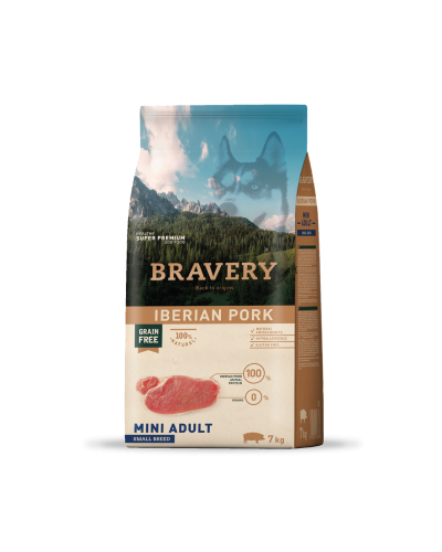 Bravery Iberian Pork Mini Adulto