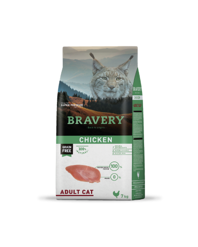 Bravery Chicken Adulto Cat