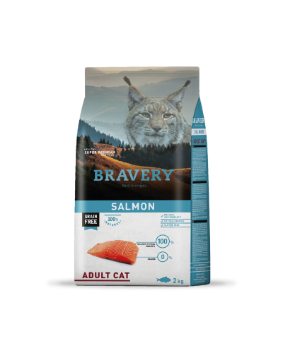 Bravery Salmon Adulto Cat