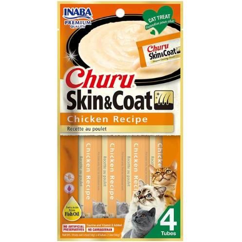 Churu Skin Cat Chicken Pack 4 un